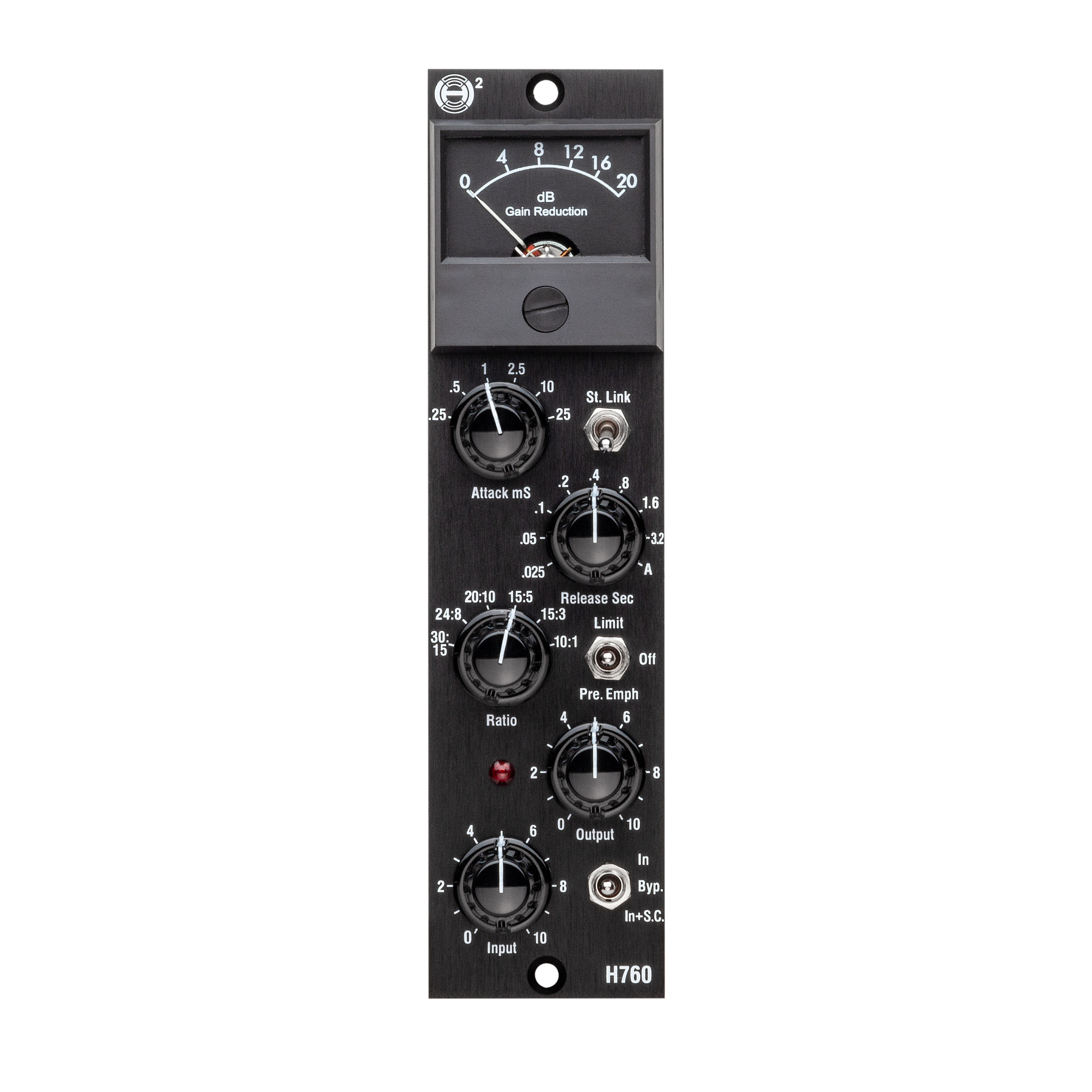 H760 FET Comp/Limiter Helios Module -0011 Series – H2 Audio Helios