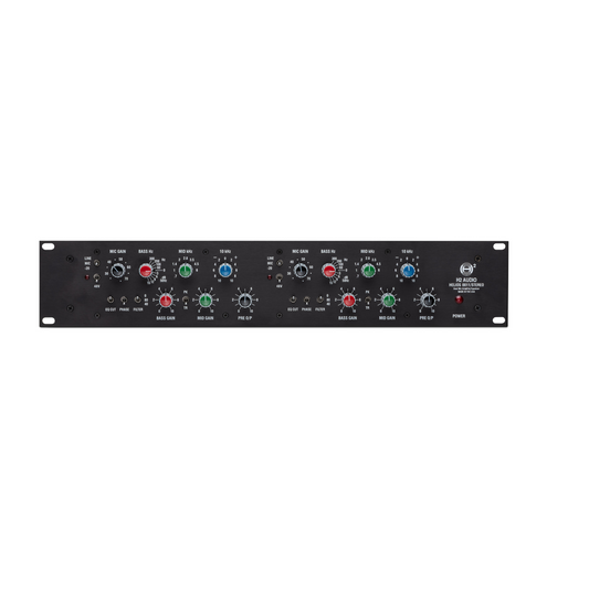 0011/Stereo 2-Channel Mic Pre/EQ 19' rackmount