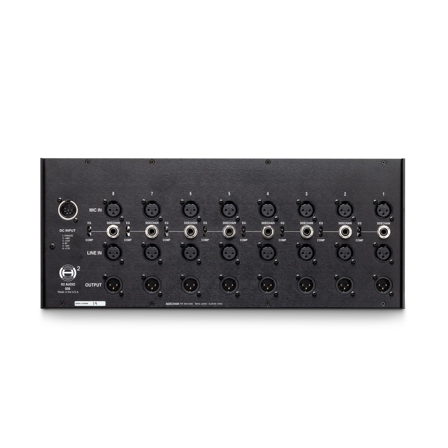 008 -8 Channel 0011 Series Rack Only